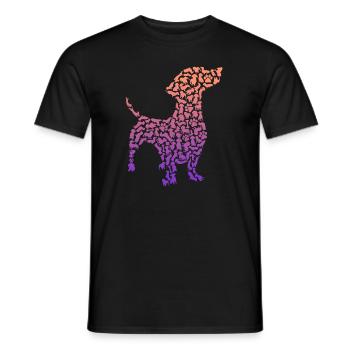 Dackel Mama Dachshund Liebhaber Frauen Teckel - Männer T-Shirt - Schwarz - Vorne - AI Model Male 178 light (178cm)