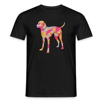 Weimaraner Hunde Hundemama Weimaraner Mädchen - Männer T-Shirt - Schwarz - Vorne - AI Model Male 178 light (178cm)