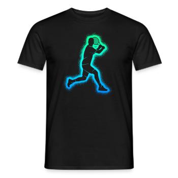 Tennisspieler Kinder Tennis Spieler Jungen - Männer T-Shirt - Schwarz - Vorne - AI Model Male 178 light (178cm)