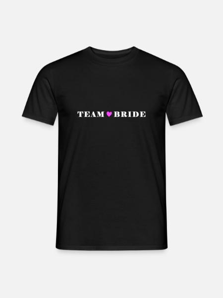Team Bride Wedding - Men's T-Shirt - black