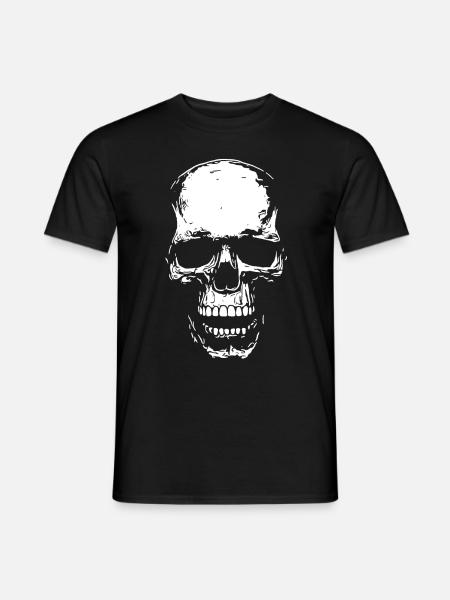 Crâne - T-shirt homme - noir