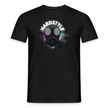Style dur - T-shirt homme - noir - Devant - AI Model Male 178 light (178cm)