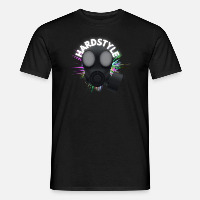 Hardstyle - Männer T-Shirt - Schwarz