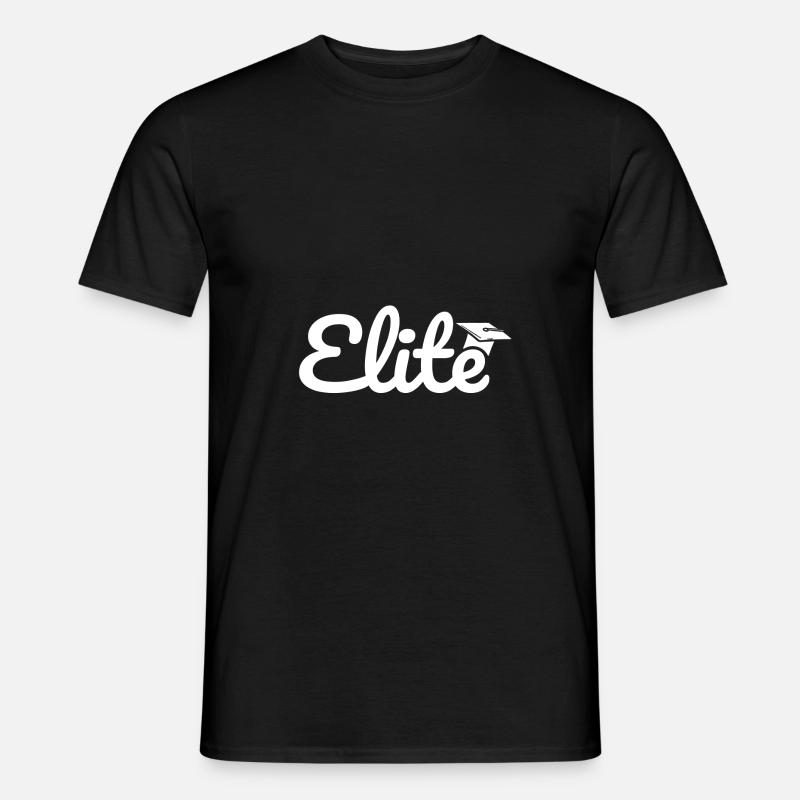Elite - Männer T-Shirt - Schwarz
