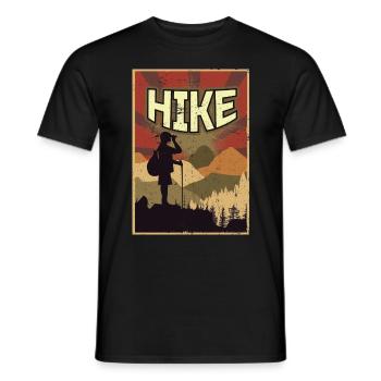 Propagande de marche - T-shirt homme - noir - Devant - AI Model Male 178 light (178cm)