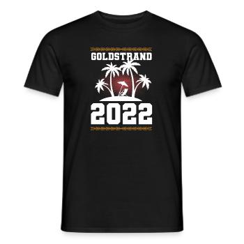 Sables d’Or 2022 - T-shirt homme - noir - Devant - AI Model Male 178 light (178cm)