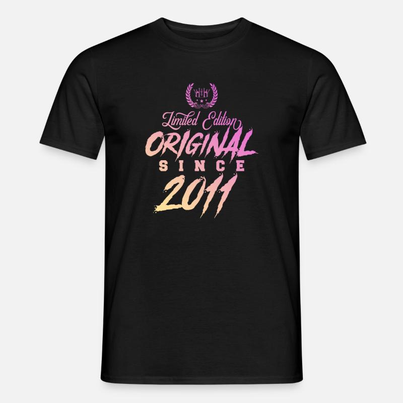 2011 limited edition original - Männer T-Shirt - Schwarz