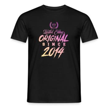 2014 limited edition original - Männer T-Shirt - Schwarz - Vorne - AI Model Male 178 light (178cm)