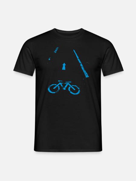 Bicycle - Männer T-Shirt - Schwarz