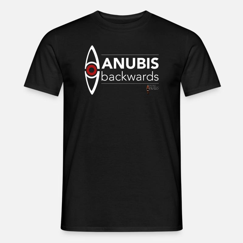 Haus Anubis Logo Backwards - Männer T-Shirt - undefined