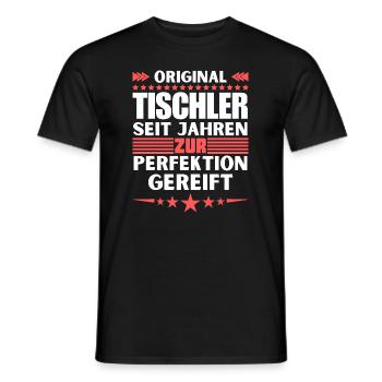Des charpentiers mûris à la perfection - T-shirt homme - noir - Devant - AI Model Male 178 light (178cm)