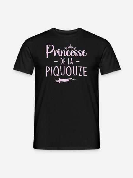 Princesse De La Piquouze - T-shirt homme - noir