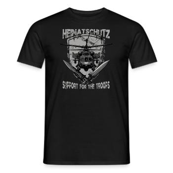 Homeland Security Homeland Security Company HSchKp - T-shirt homme - noir - Devant - AI Model Male 178 light (178cm)