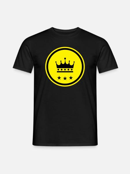 Crown Symbol - Men's T-Shirt - black