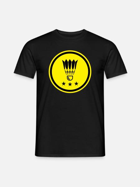 Badminton Symbol - Men's T-Shirt - black