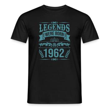 Lustige Geschenke zum 60. Geburtstag Sprüche - Männer T-Shirt - Schwarz - Vorne - AI Model Male 178 light (178cm)