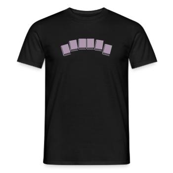 Buch Bücher lesen - Männer T-Shirt - Schwarz - Vorne - AI Model Male 178 light (178cm)