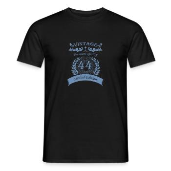 Cadeaux 44e anniversaire Vintage Brother - T-shirt homme - noir - Devant - AI Model Male 178 light (178cm)