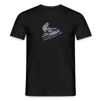 Jet Ski Legende 1993 Geburtstag - Männer T-Shirt - Schwarz - Vorne - AI Model Male 178 light (178cm)
