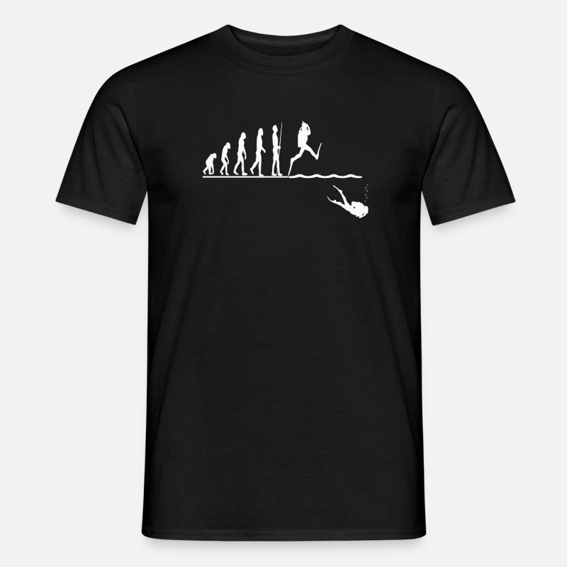 Evolution Diving Dive - Men’s T-shirt - black