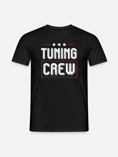 Tuning Crew - Men's T-Shirt - black