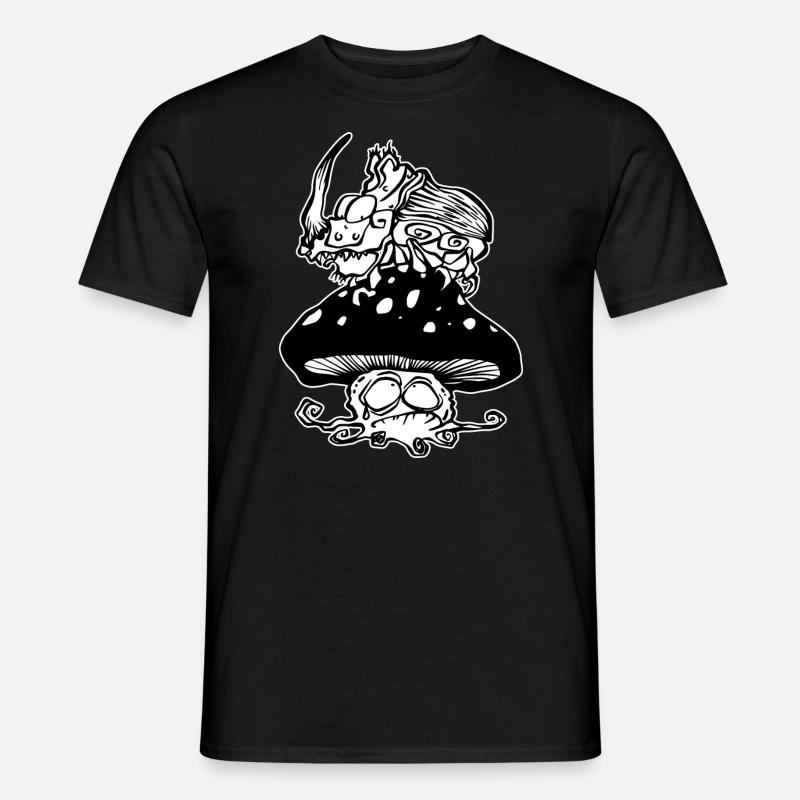 Erschreckender Nashornkäfer - Männer T-Shirt - Schwarz