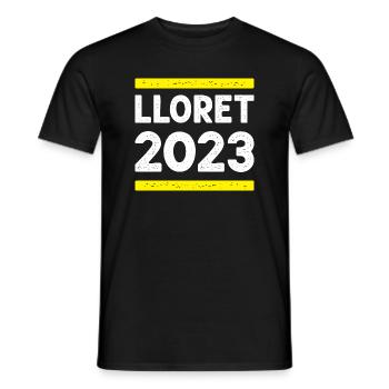 Lloret De Mar 2023 - Männer T-Shirt - Schwarz - Vorne - AI Model Male 178 light (178cm)