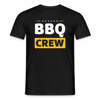 Équipe de barbecue - T-shirt homme - noir - Devant - AI Model Male 178 light (178cm)