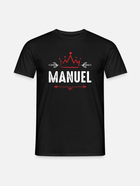 Manuel - Men's T-Shirt - black