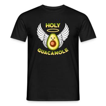 Holy guacamole. gift - Men's T-Shirt - black - Front - AI Model Male 178 light (178cm)