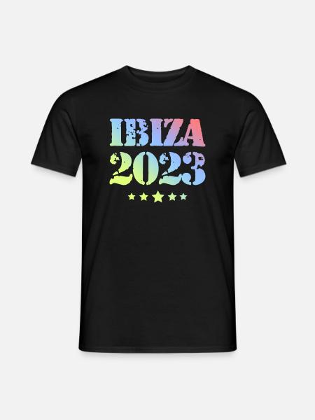 Ibiza 2023 - Men's T-Shirt - black