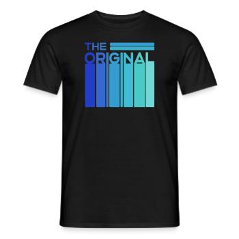 The Original Remix Partnerlook Papa fils fille - T-shirt homme - noir - Devant - AI Model Male 178 light (178cm)