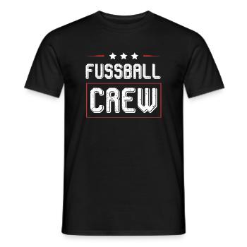 Équipe de football - T-shirt homme - noir - Devant - AI Model Male 178 light (178cm)