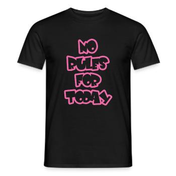 No rules for today, lustiger Spruch - Männer T-Shirt - Schwarz - Vorne - AI Model Male 178 light (178cm)