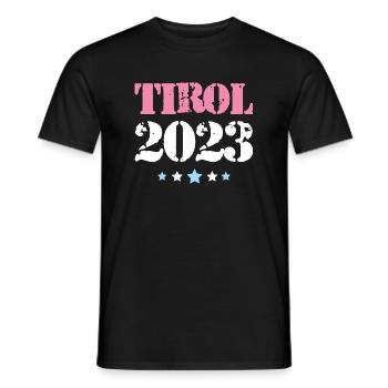 Tyrol 2023 - T-shirt homme - noir - Devant - AI Model Male 178 light (178cm)