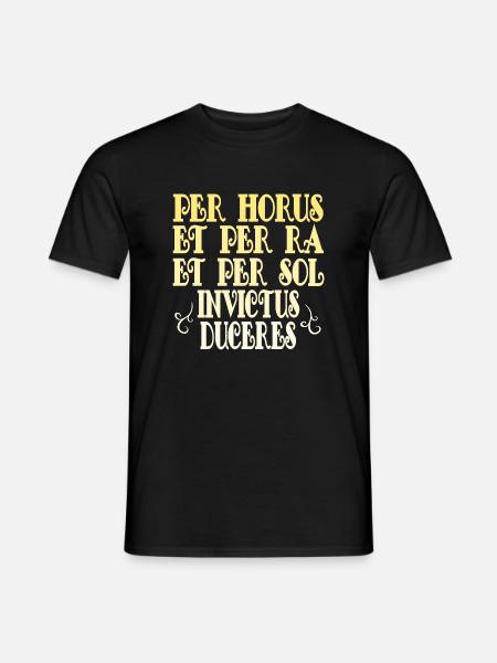 per horus - T-shirt homme - noir