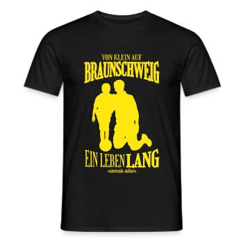 Brunswick Football Tradition Gift - Men's T-Shirt - black - Front - AI Model Male 178 light (178cm)
