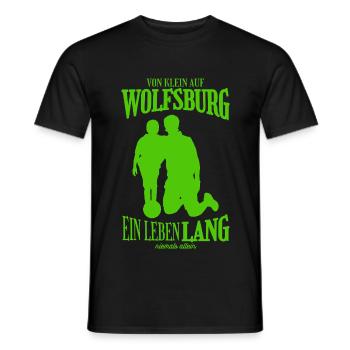 Cadeau pour les fans de football de Hambourg - T-shirt homme - noir - Devant - AI Model Male 178 light (178cm)