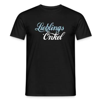 Lieblings Onkel - Männer T-Shirt - Schwarz - Vorne - AI Model Male 178 light (178cm)