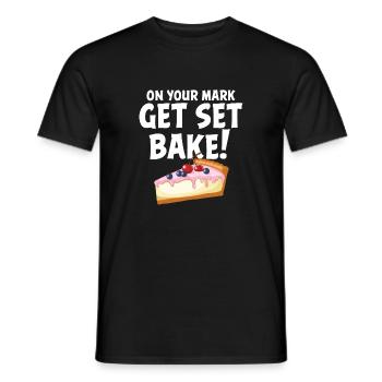 British Backshow Back Tees - Männer T-Shirt - Schwarz - Vorne - AI Model Male 178 light (178cm)