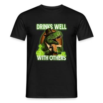 St Paddys St Patricksday St Patrick Day - Männer T-Shirt - Schwarz - Vorne - AI Model Male 178 light (178cm)