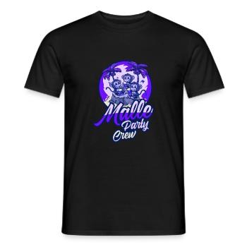 Malle Party Crew Affe Mallorca Bier - Männer T-Shirt - Schwarz - Vorne - AI Model Male 178 light (178cm)