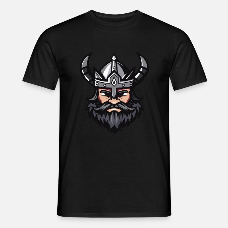 Wikinger Valhalla - Männer T-Shirt - Schwarz