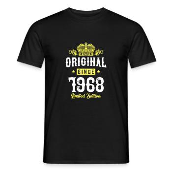1968 limited edition - Männer T-Shirt - Schwarz - Vorne - AI Model Male 178 light (178cm)