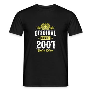 2001 limited edition - Männer T-Shirt - Schwarz - Vorne - AI Model Male 178 light (178cm)