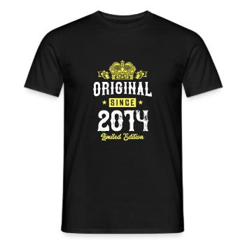 2014 limited edition - Männer T-Shirt - Schwarz - Vorne - AI Model Male 178 light (178cm)