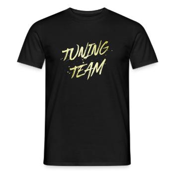 Équipe de tuning - T-shirt homme - noir - Devant - AI Model Male 178 light (178cm)