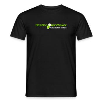 Straßenapotheker - Männer T-Shirt - Schwarz - Vorne - AI Model Male 178 light (178cm)