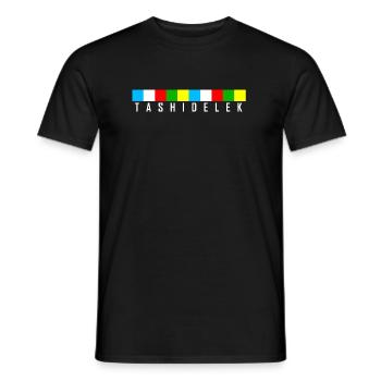 TASHI DELEK - T-shirt homme - noir - Devant - AI Model Male 178 light (178cm)