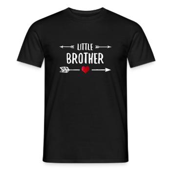 Little Brother Siblings - Men's T-Shirt - black - Front - AI Model Male 178 light (178cm)